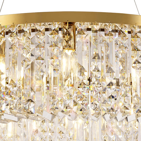 Zula Round Pendant Chandelier 12 Light